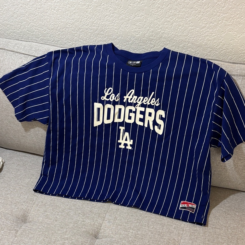 Los Angeles Dodgers women’s cropped tshirt